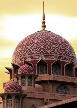 mosque, malaysia, putrajaya